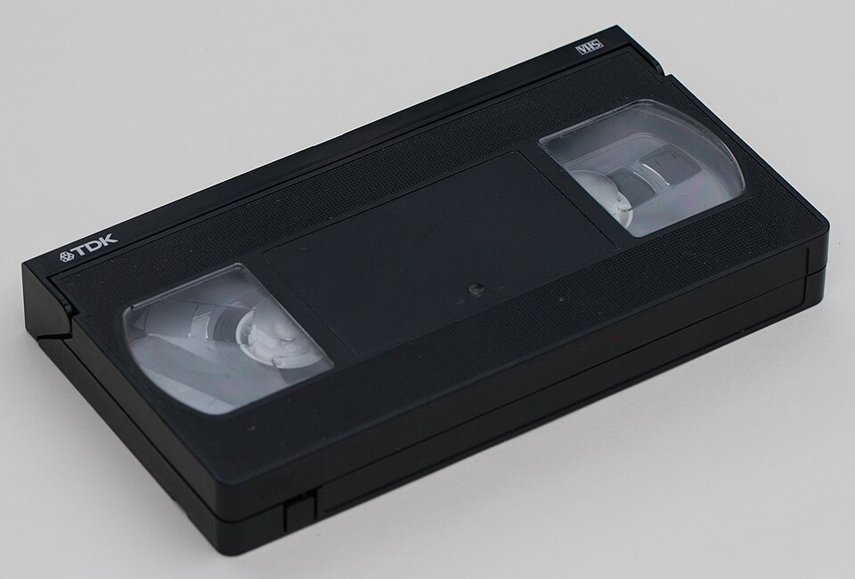 VHS cassette tape